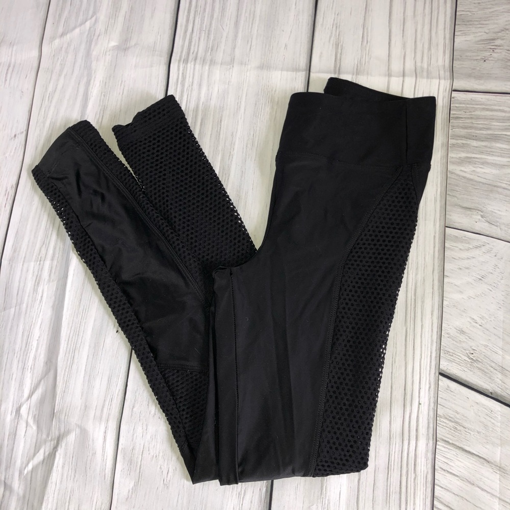 NWOT Koral sz S moto leggings shiny